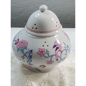 Ceramic potpourri holder or Asian-Style Ginger Jar ~Vintage~
